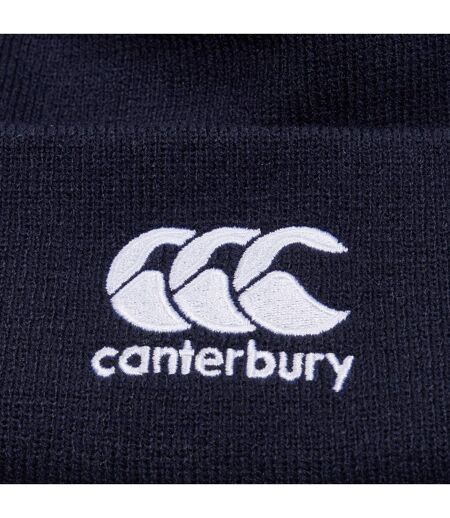Unisex Adult Ccc Bobble Beanie Navy Canterbury