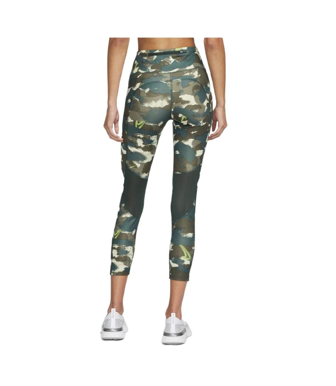 Legging vert femme nike fast - l-2