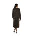 Robe Mi-longue Femme Jaune Or Principles-3