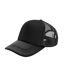 Detroit Mesh Trucker Cap Black Black Result Headwear-2