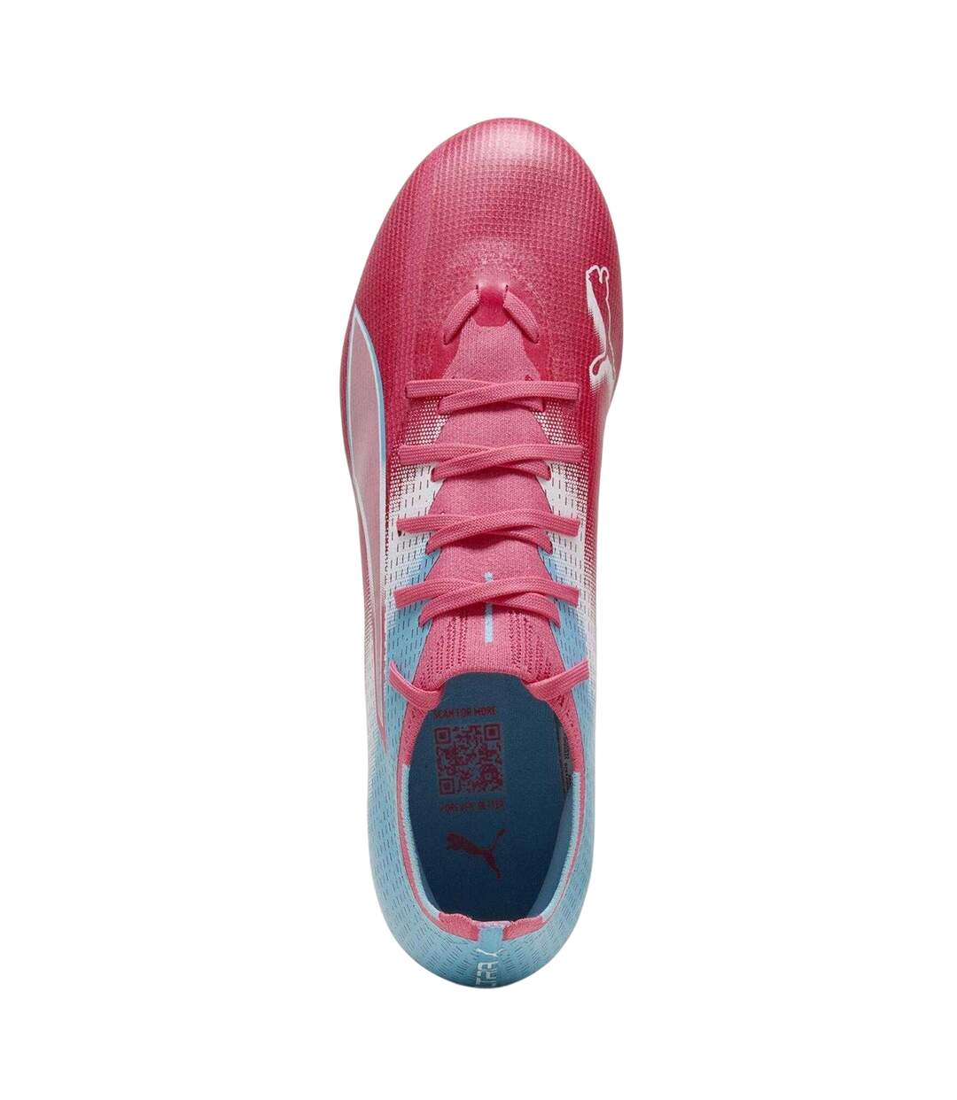 Mens Ultra Match Firm Ground Football Boots Pink Blue Puma-4