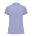 Womens/ladies pique polo shirt lavender Henbury