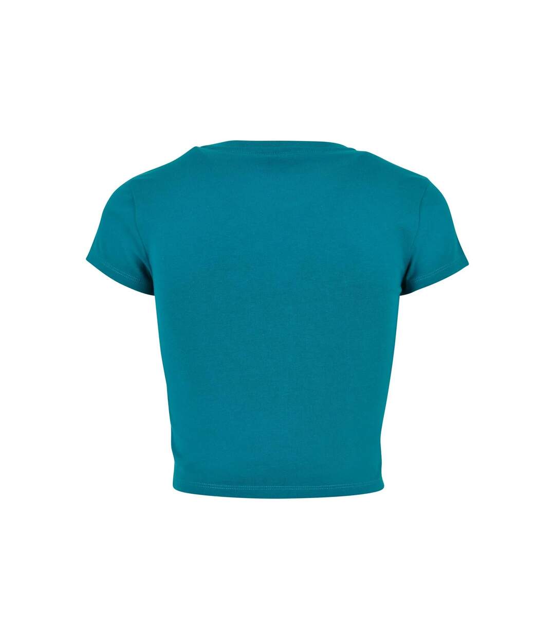 T-shirt Court Femme Bleu Sarcelle Urban Classics-2