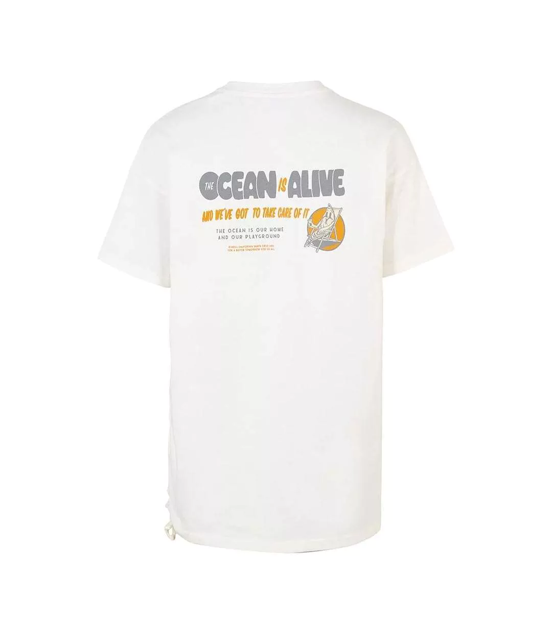 T-Shirt blanc femme o'neill stream-2