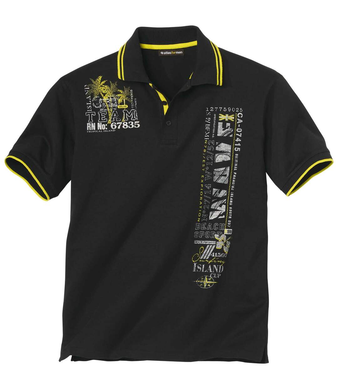 Men's Black Polo Shirt