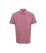 Chemise homme rouge / blanc Premier-1