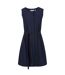 Womens/ladies Highton Stretch Shirt Dress Navy Regatta-2