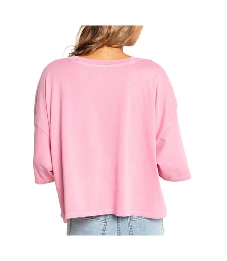 T-Shirt rose femme billabong feeling