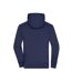 Veste À Capuche Lifestyle Homme Bleu Marine Cobalt James And Nicholson-2