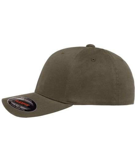 Flexfit by  brushed twill cap pine Yupoong