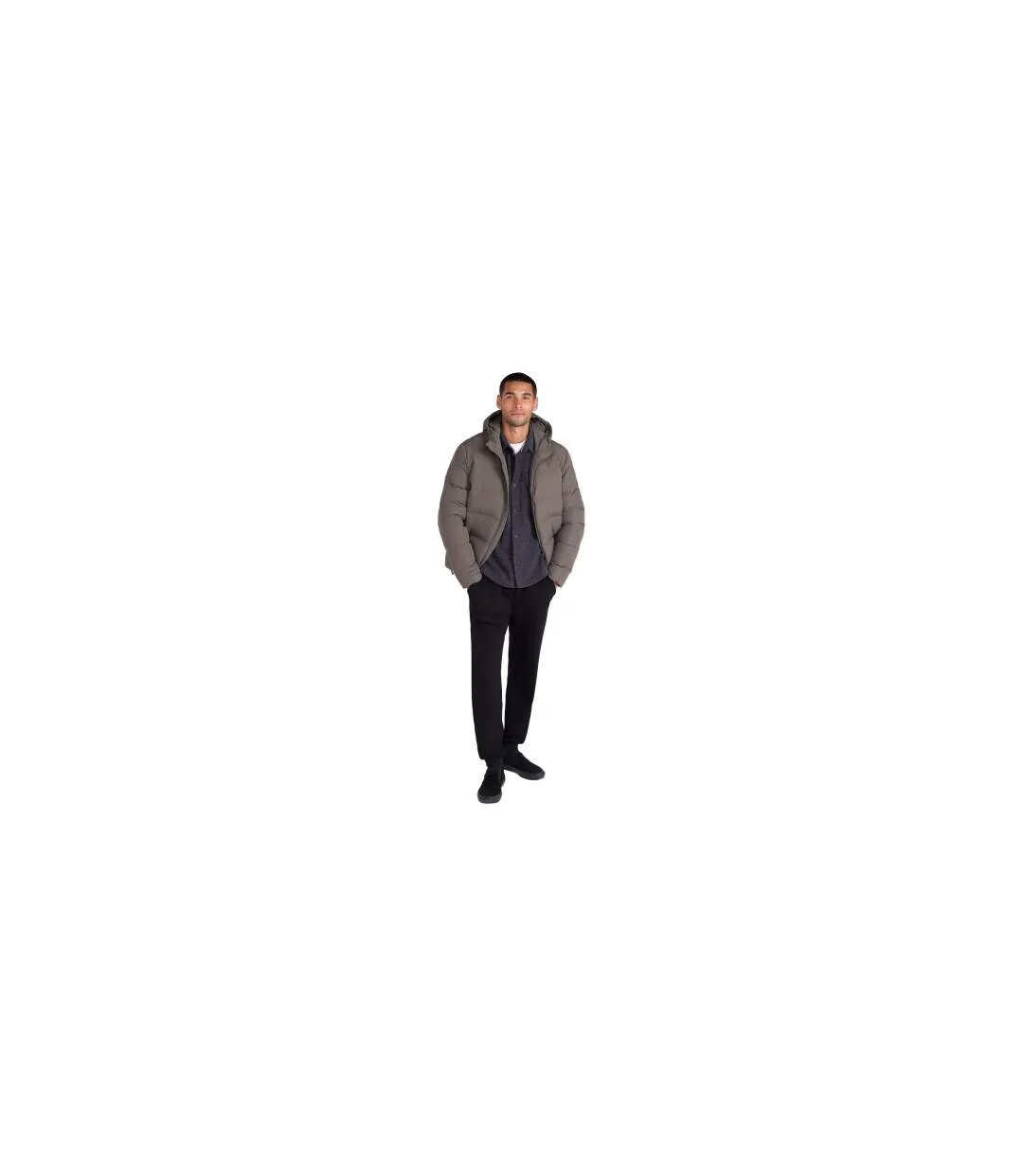 Veste Tech Homme Kaki Foncé Animal-1