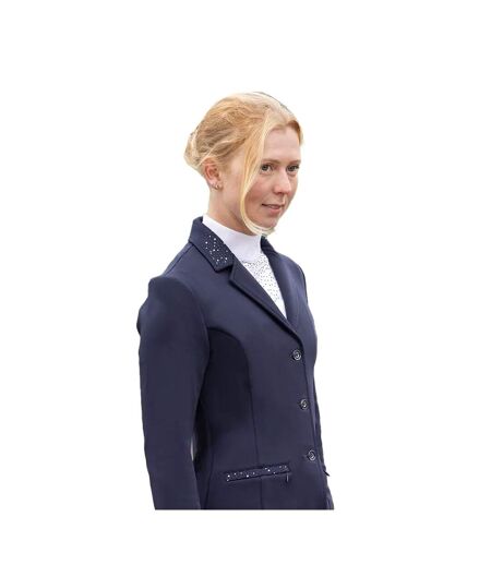 Womens/ladies Roka Regal Show Jumping Jacket Navy Hy