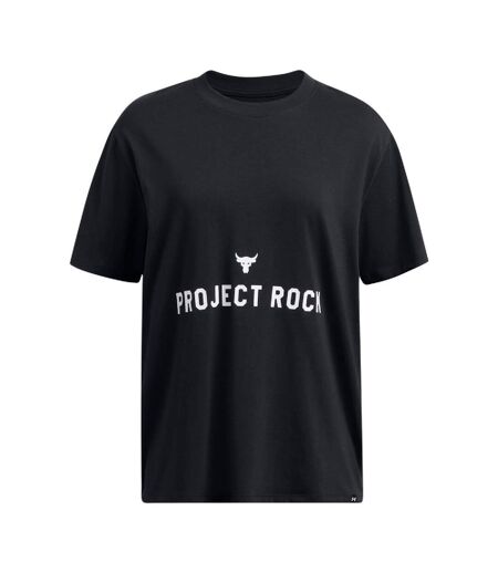 T-shirt Project Rock Femme Noir Under Armour