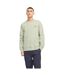 Sweat Motif/style Logo Homme Gris Turquoise Jack And Jones-4