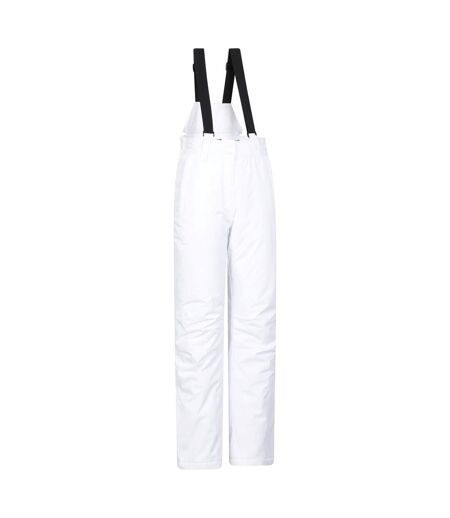 Pantalon de ski moon femme blanc Mountain Warehouse