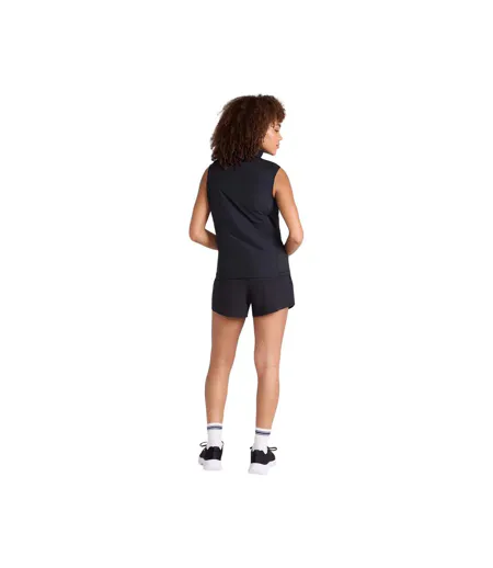Veste Sans Manches Active Femme Noir Animal