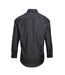 Premier Mens Denim Contrast Stitching Shirt (Black Denim) - UTPC6049
