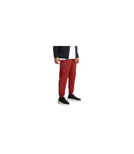 Mens Unstoppable Woven Joggers Orange Under Armour