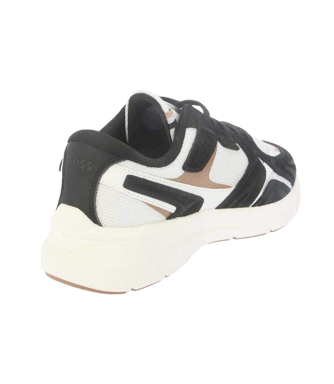 Mens Owen Nylon Running Trainers Charcoal Boss-2