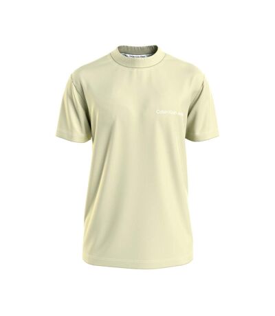 T-shirt Vert Homme Calvin Klein Jeans Institutional - L