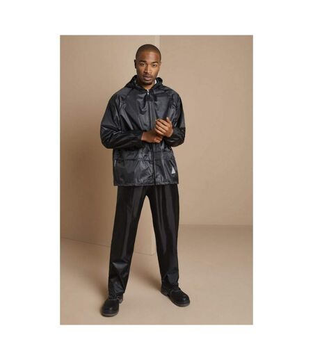 Veste Et Pantalon De Pluie Homme Noir Result