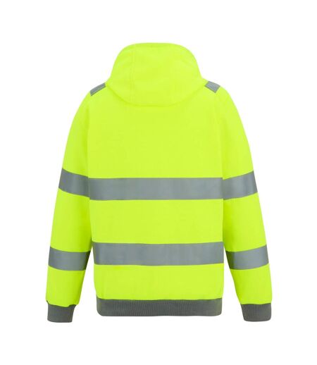 Mens Pro Contract Hi-vis Hoodie Yellow Regatta Professional