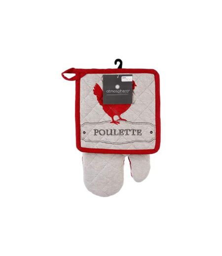 Gant & Manique Poulette 33cm Multicolore