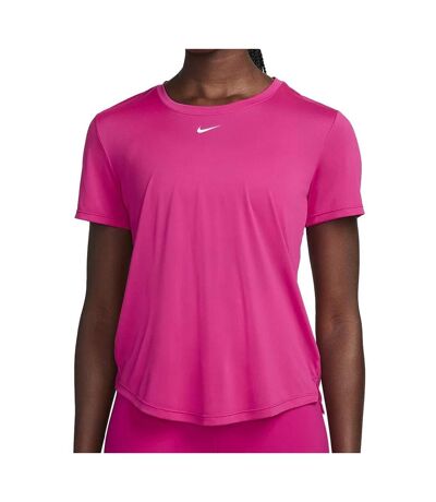 T-shirt Rose Femme Nike One Df - M