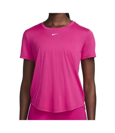 T-shirt Rose Femme Nike One Df - M