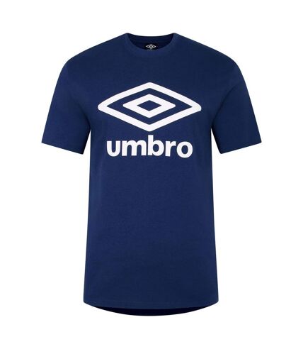 Umbro Mens Team T-Shirt (Navy/White) - UTUO1778