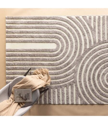 Tapis Déco Nikita 200x290cm Gris