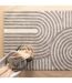Tapis Déco Nikita 200x290cm Gris-4