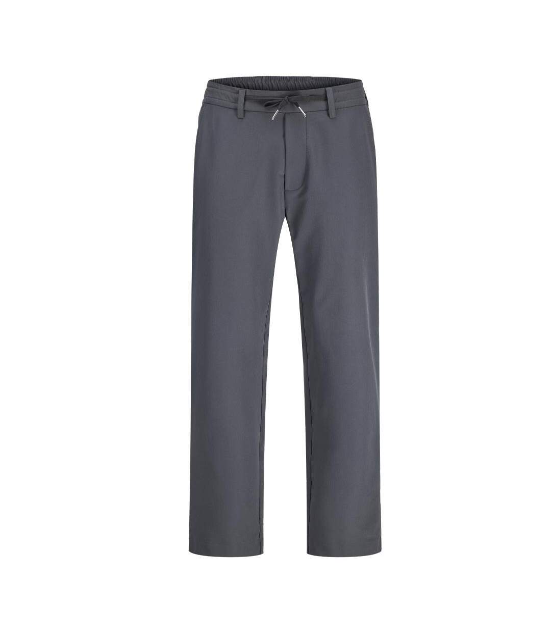 Pantalon chino gris foncé homme jack & jones neo axe-1