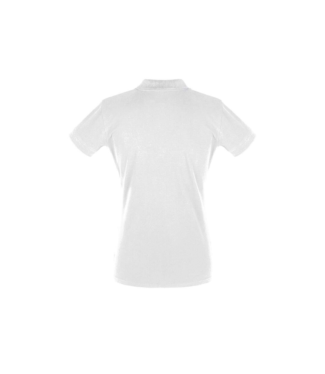 SOLS Womens/Ladies Perfect Pique Short Sleeve Polo Shirt (White) - UTPC282