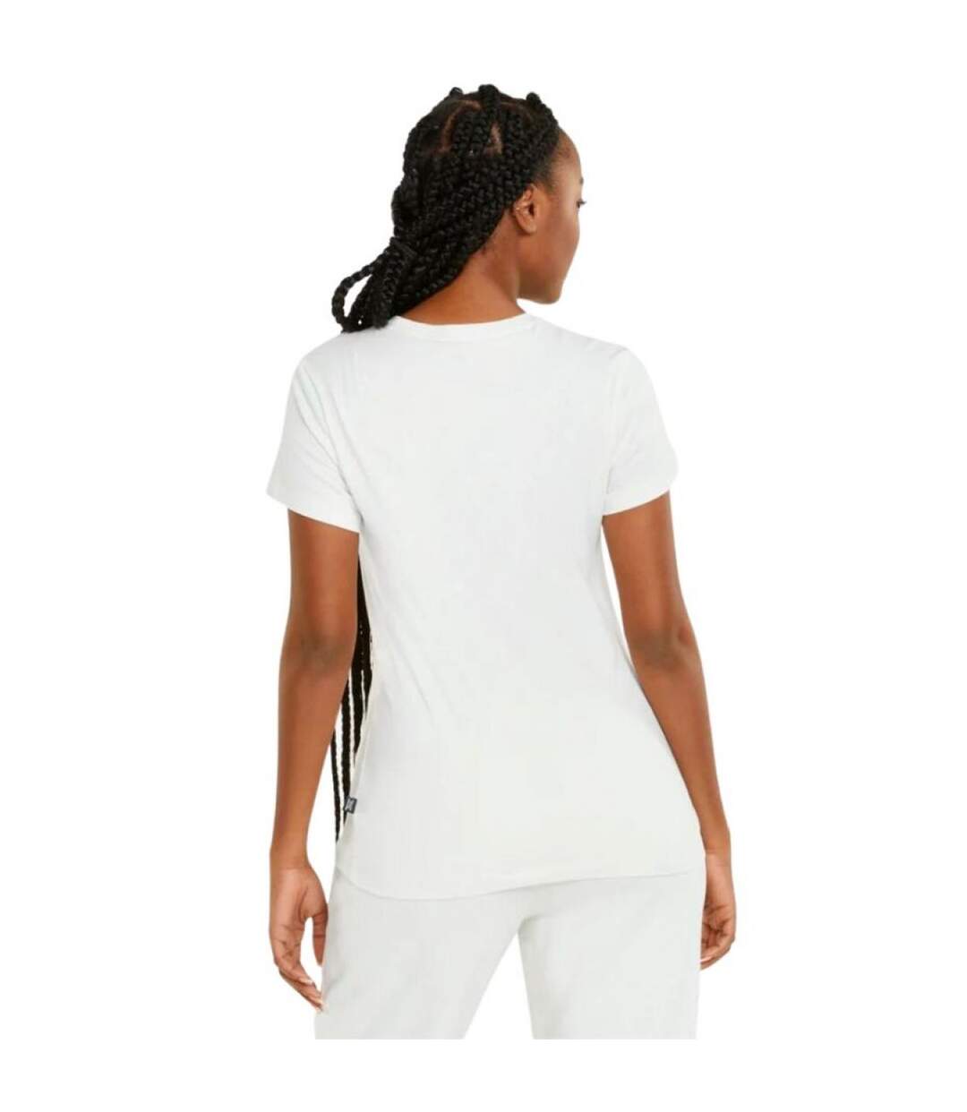 T-shirt Motif/style Brodé Essential Femme Beige Puma-4