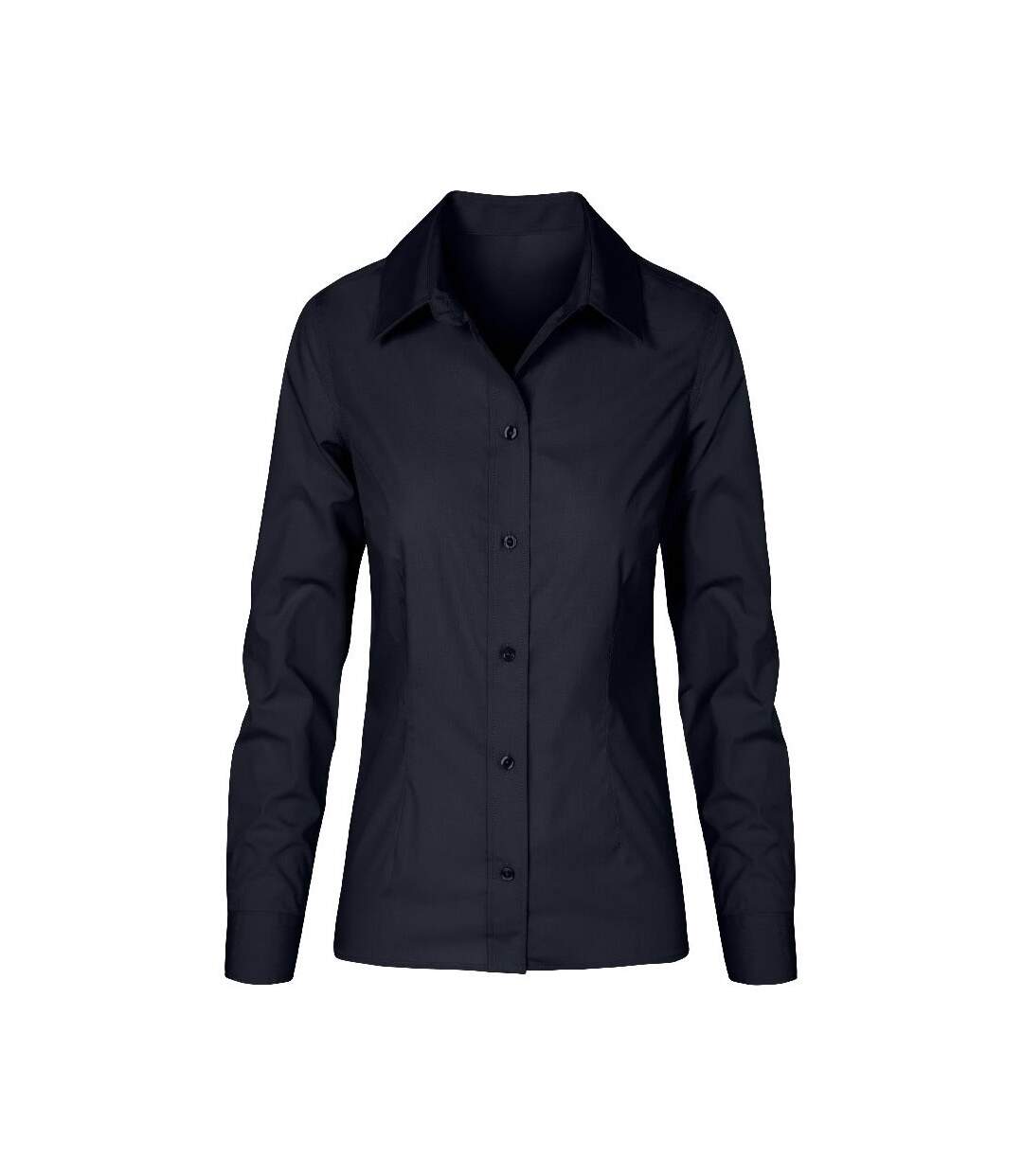 Chemisier Femme Bleu Marine Promodoro-1