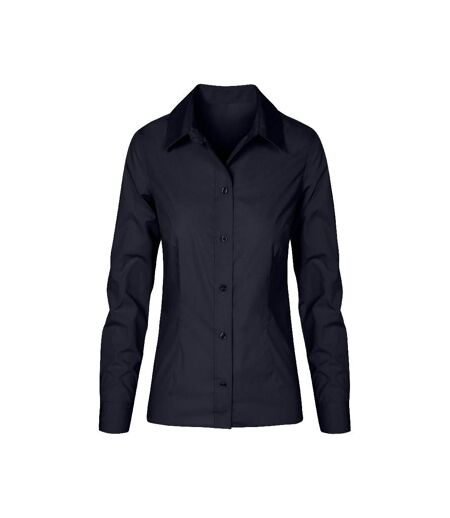 Chemisier Femme Bleu Marine Promodoro