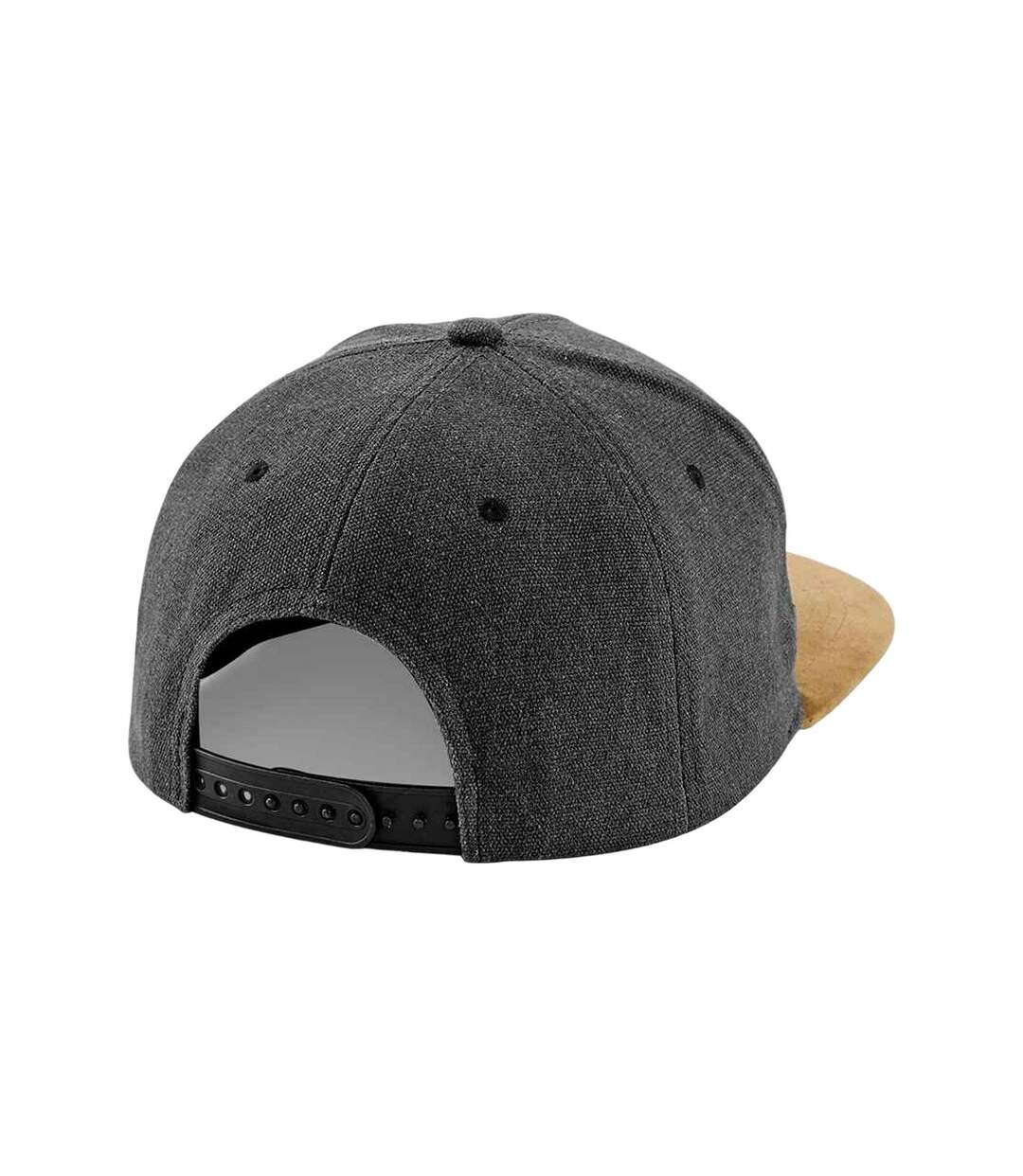 Casquette De Baseball Vieux Noir Beechfield-2