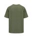 T-shirt Motif/style Logo Sur Poitrine Homme Kaki Chiné Chiné Everlast-2