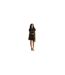 T-shirt Motif/style Coquille Femme Noir Never Fully Dressed-1