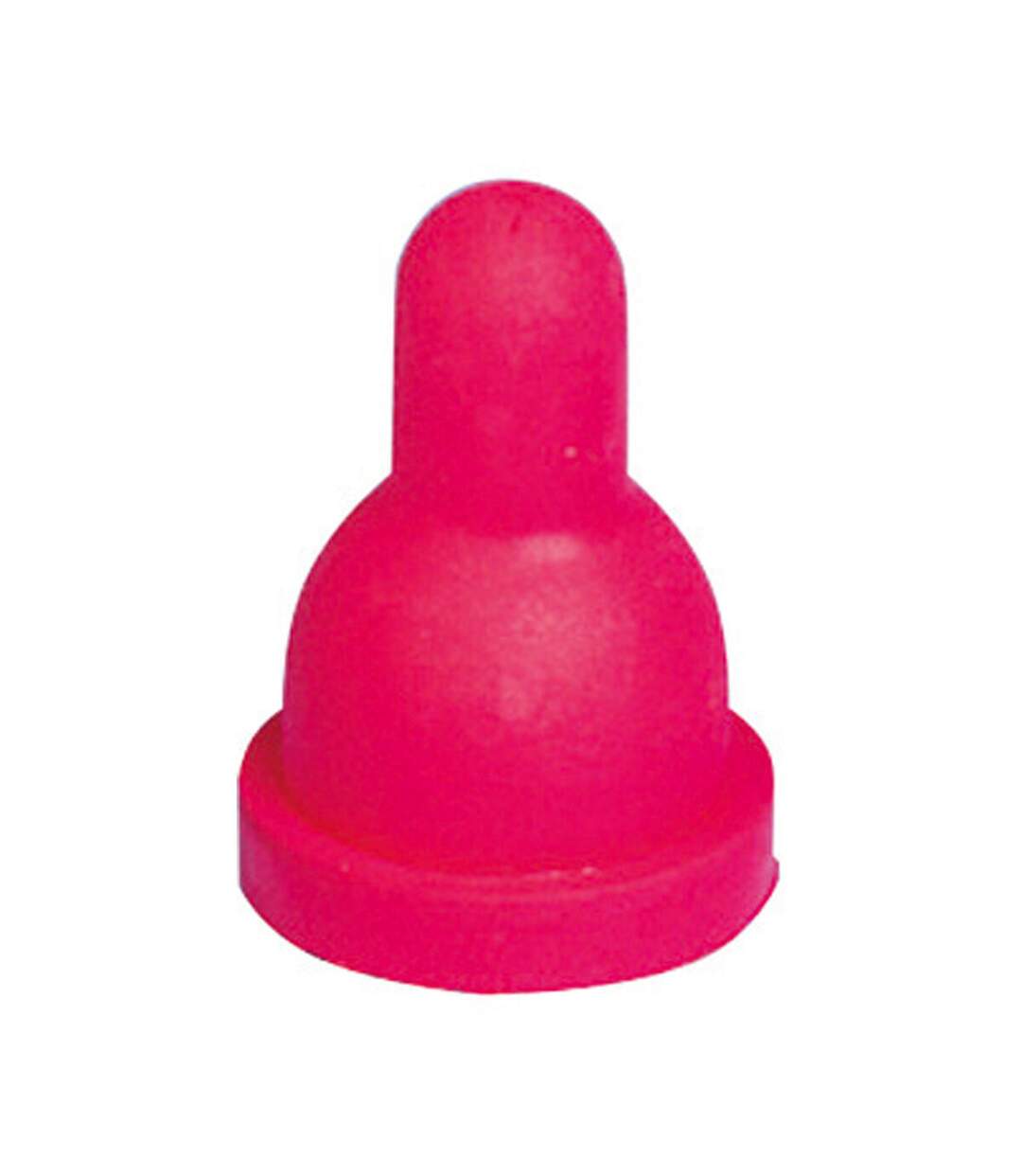 Natural rubber lamb teat one size red Battles-1