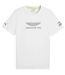 Mens Aston Martin F1 T-shirt  White Puma-2