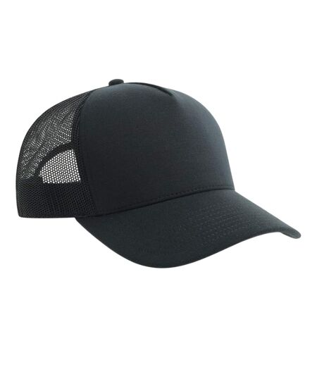 Casquette Trucker Motif/style 5 Panneaux Rapper Jersey-s Adulte Bleu Marine Atlantis Headwear