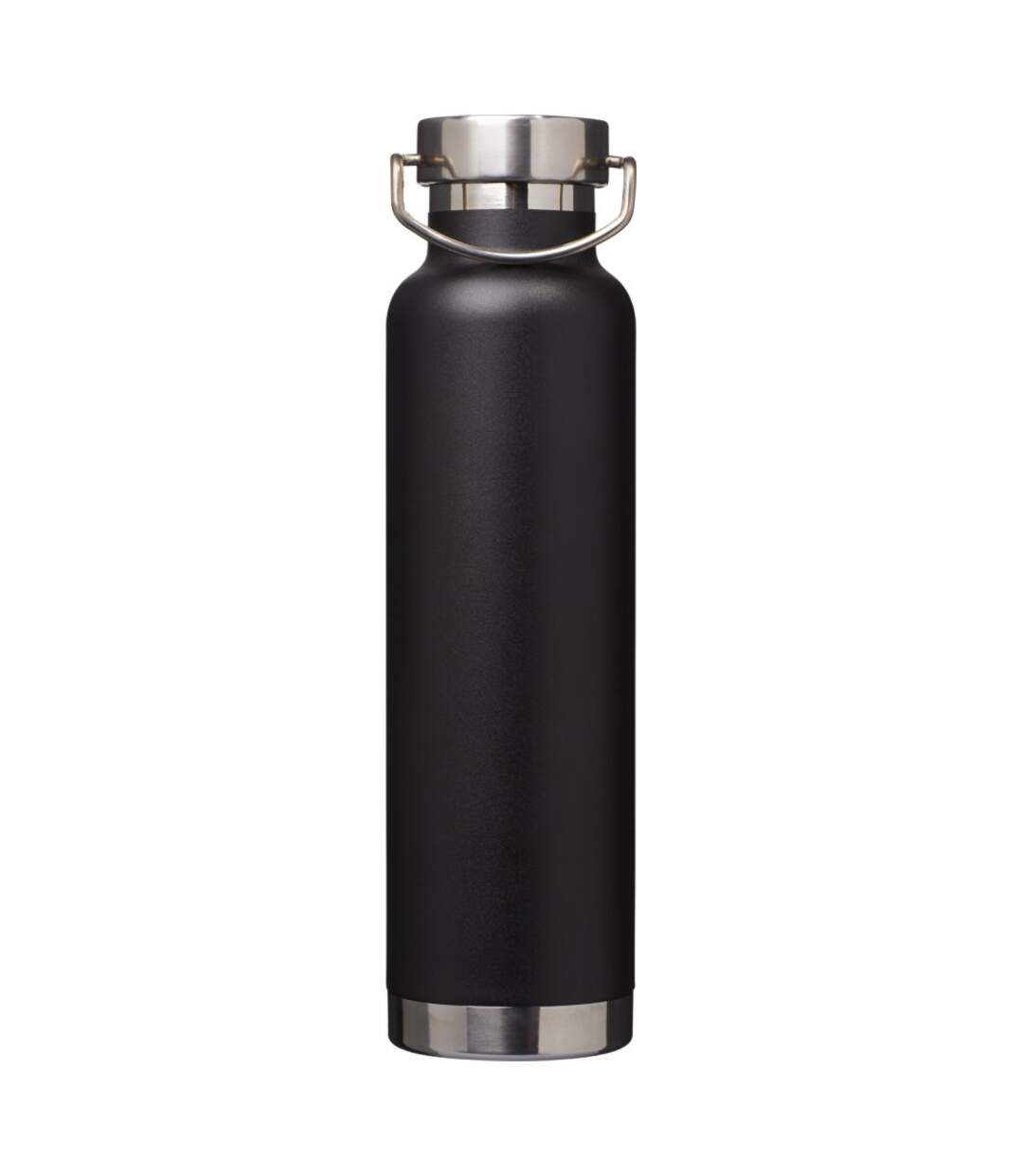 Avenue Thor Copper Vacuum Insulated Bottle (Solid Black) (27.2 x 7.2 cm) - UTPF252