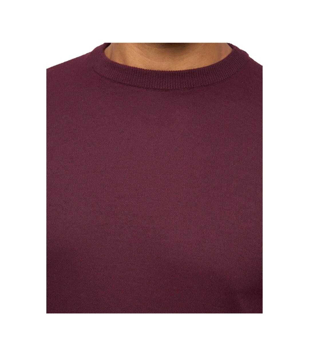 Pull Pepston Homme Bordeaux Chiné Bewley & Ritch-4