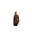 Robe Courte Motif/style Plissé Femme Marron Rougeâtre Odd Muse-1