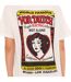 T-shirt femme col rond avec imprimé devant et dos Face Vondutch-4