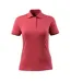 Womens/ladies Grasse Crossover Polo Shirt Raspberry Red Mascot-1