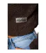 Lily Lane Womens/Ladies Kimora Borg Funnel Neck Hoodie (Brown) - UTBG669-4