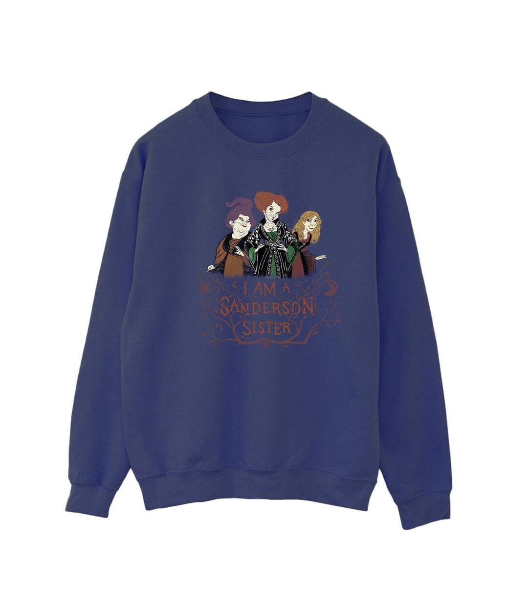 Disney Sweatshirt Hocus Pocus Sanderson Sister - Femmes/Dames (Bleu marine) - UTBI15573-1